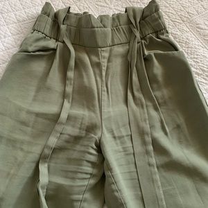 Zara paper bag pants